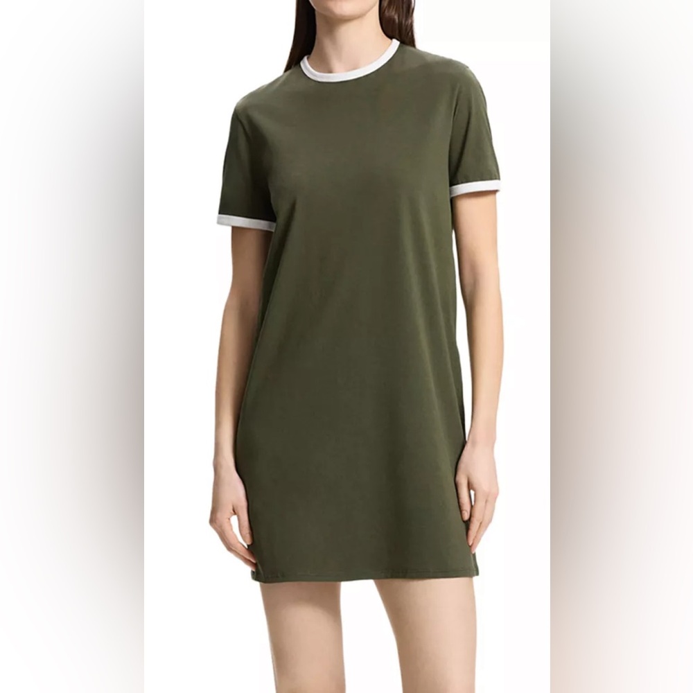 Theory NWT Apex Ringer Tee Dress